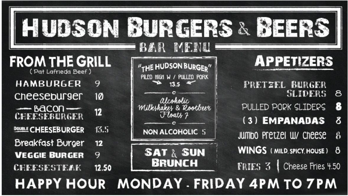 Hudson Burgers and Beers